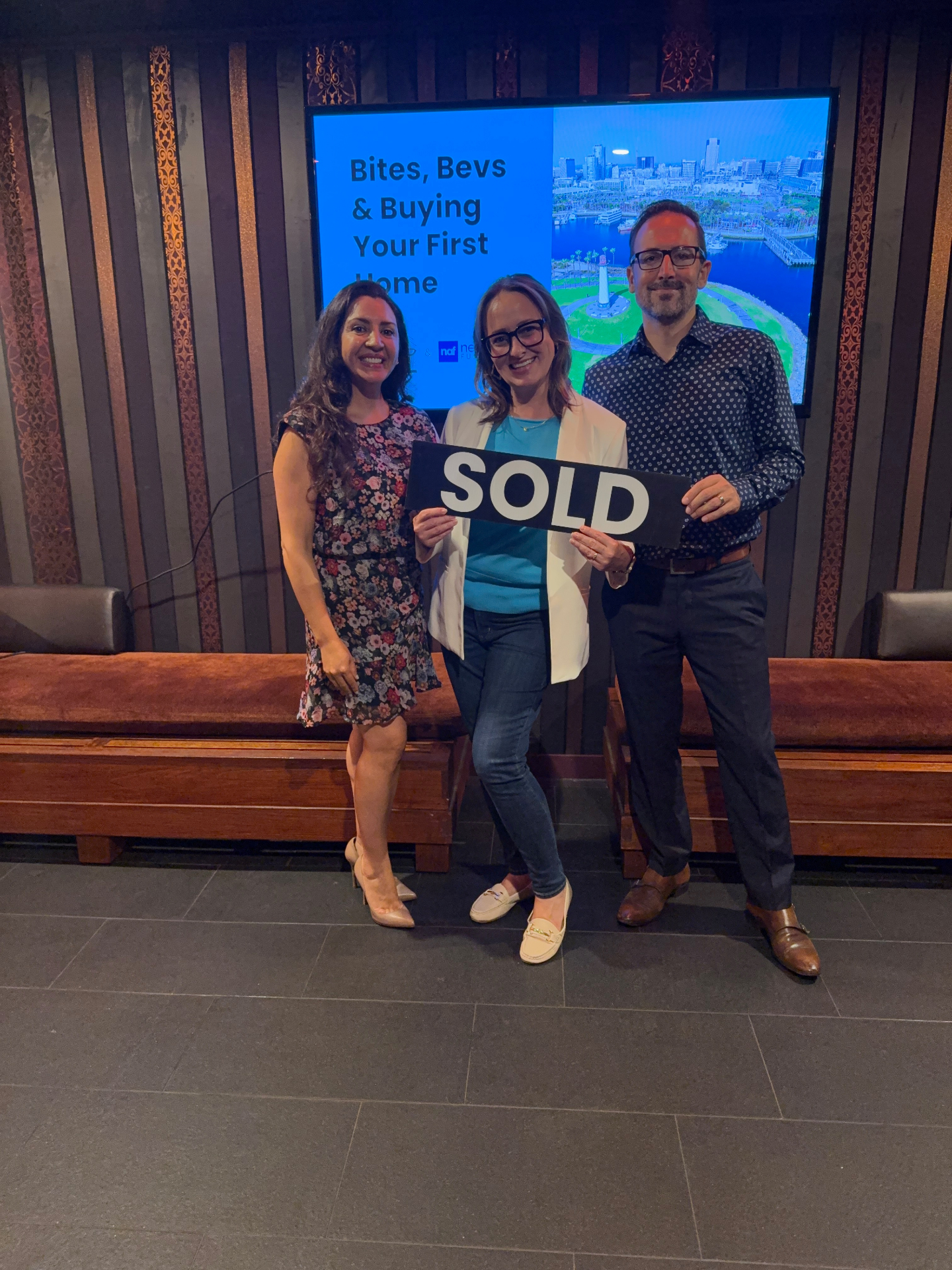 Living CA Realty hosting a Bites, Bevs and Buying Your First Home seminar in Long Beach